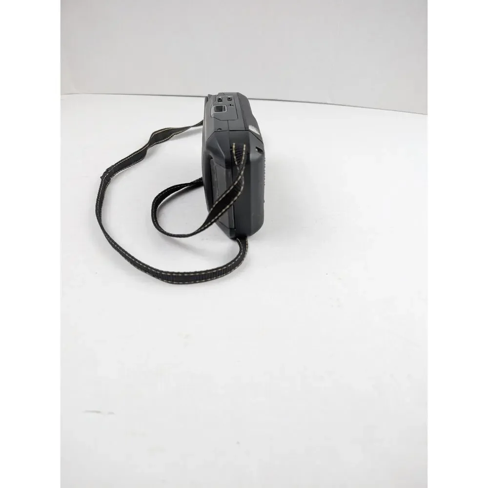 Polaroid Captiva SLR Instant Camera 95 Film Vintage Black Untested Strap